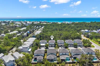 Perfectly positioned in Santa Rosa Beach — Ed Walline Public Beach Access and Gulf Place are both just 0.6 miles away.