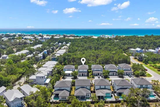 Perfectly positioned in Santa Rosa Beach — Ed Walline Public Beach Access and Gulf Place are both just 0.6 miles away.