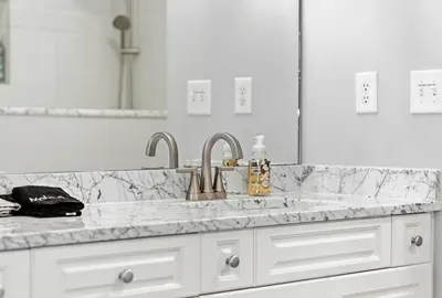 Primary bathroom sink
