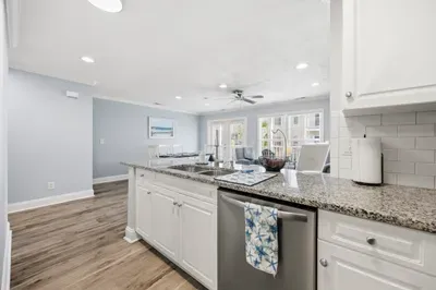 Sink and dishwasher
