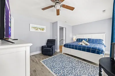 Primary bedroom on the 3rd floor