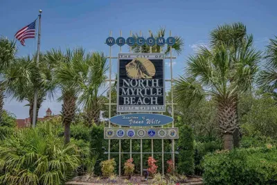 North Myrtle Beach welcome sign