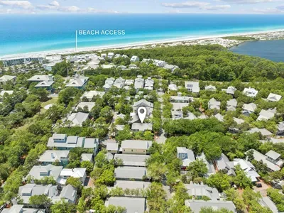 Sand between your toes in minutes — beach access at WaterColor Beach Club is just a short walk from the front door.