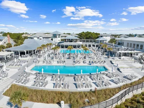 Resort-caliber amenities are part of the WaterColor experience — pools, cabanas, and endless loungers with unparalleled gulf views.