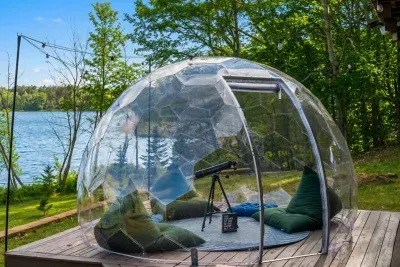 Golf Sim, Sauna, Lakefront Hot Tub & Stargazing - image 27 of 97
