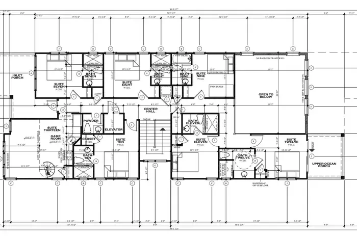 Zen's second floor includes five king suites, one bunk room, and a game room with loft beds and a full kitchen.