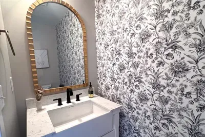 Half bath off main entry way