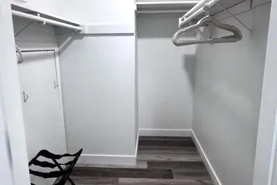 walk-in closet of bedroom #2
