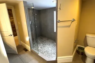 Walk in shower
