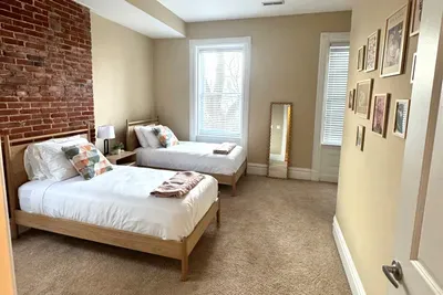 Two twin beds