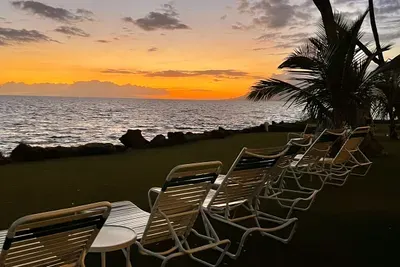 Sunset from the shared community space