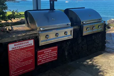 Waterfront grill