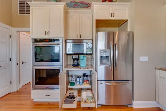 Coffee station/double oven