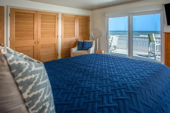 Master Bedroom w/ beach view