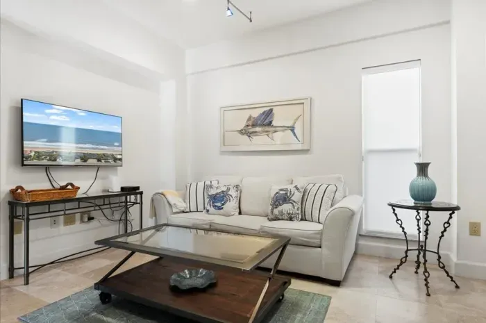 second living area near the downstairs master