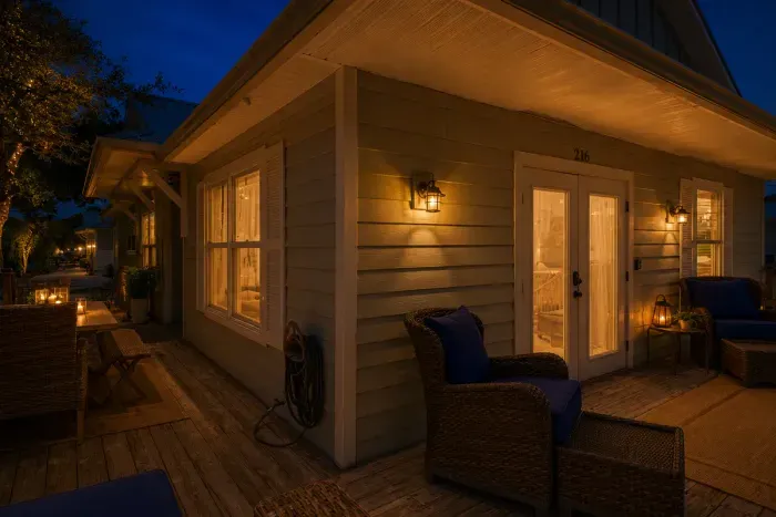 Breezy and relaxing areas