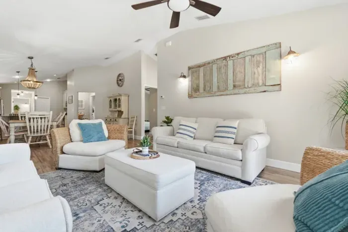 Open concept Living room