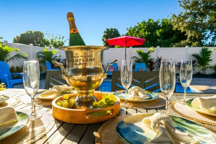 Everything the backyard currently misses are you and your loved ones.