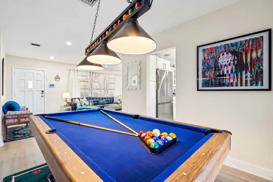 Tropic Htd Pool Home Lanai, Billiards, Ping Pong
