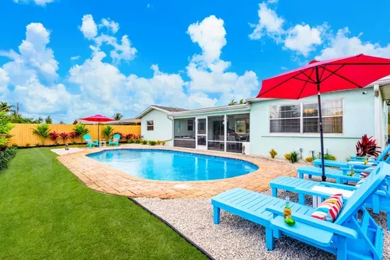 Tropic Htd Pool Home Lanai, Billiards, Ping Pong