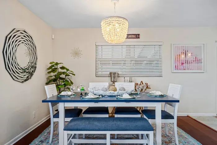 The table is set! All you have to do is prepare and serve those tasty delicacies.