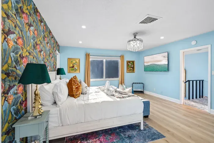 Unwind with a large Smart TV, perfect for late-night movies, relaxing mornings, or a quiet break from the action.