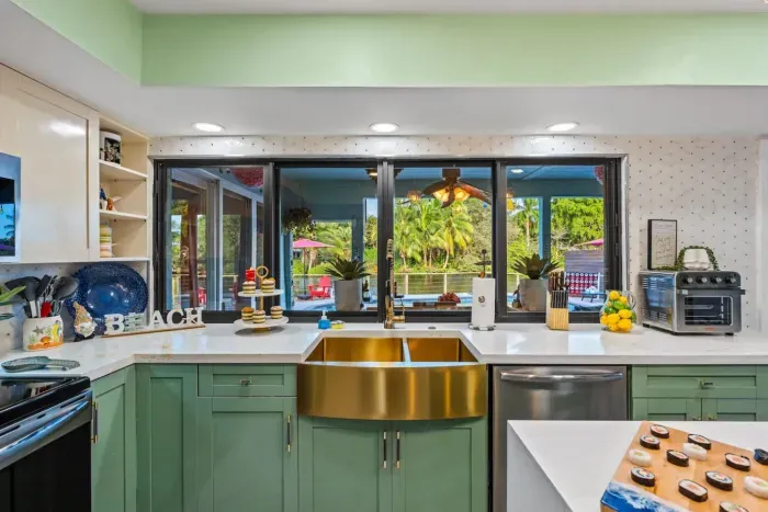 A family-friendly kitchen setup that makes traveling with kids easier, from quick snacks to sit-down meals.