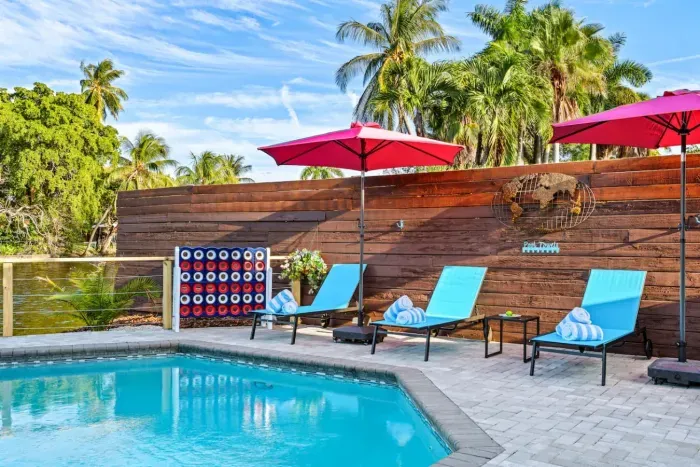 A true Fort Lauderdale vacation highlight—your own spacious backyard oasis built for entertaining, relaxing, and making unforgettable memories.