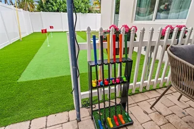 We've got everything you need to have hours of fun in the complete privacy of the backyard.