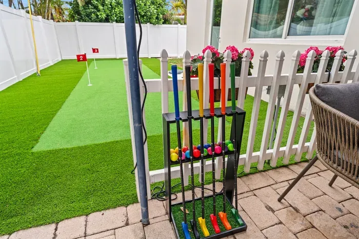 We've got everything you need to have hours of fun in the complete privacy of the backyard.