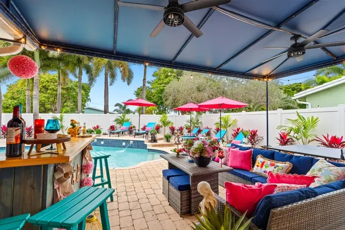 Can you already see yourself relaxing in the shade of the patio with a cold drink in hand?