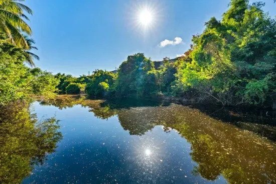The untouched canal will enchant you with its rugged beauty.