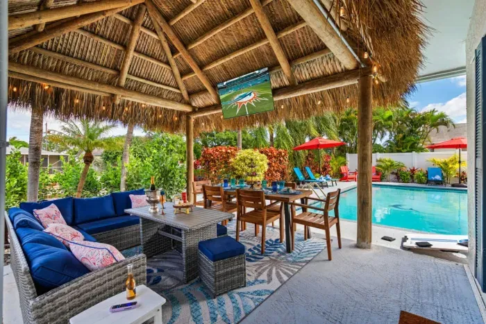 This modern 4BR canal-front home combines resort-style amenities, family-friendly comfort, and an unbeatable Boynton Beach location just minutes from beaches and top attractions.