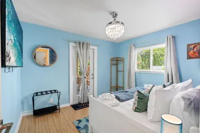 Whether you're traveling with extended family or a group of friends, these four comfortable bedrooms provide peaceful, hotel-like comfort in a private waterfront setting.
