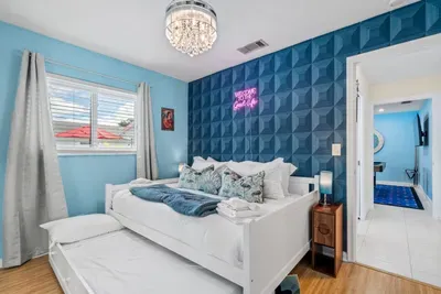 Thoughtful décor and neutral tones keep each bedroom feeling fresh and relaxing, making it easy for every guest to feel at home.