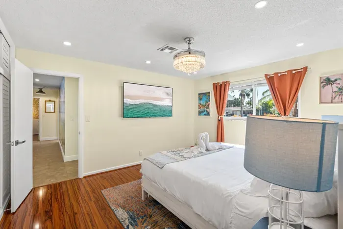 Each room features a smart TV with Roku for relaxing evenings and personalized entertainment.