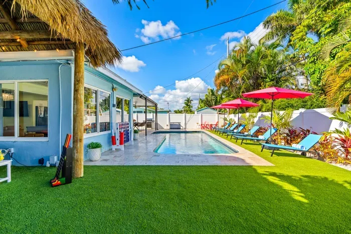 This private oasis is your own tropical retreat, offering relaxation and entertainment without you having to leave the property.