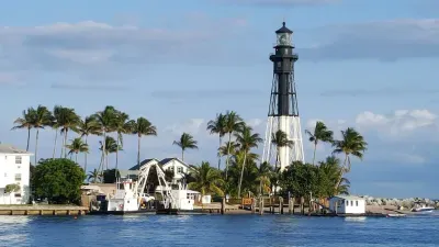 Hillsboro Inlet Lighthouse near Lighthouse Point, Florida