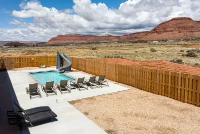 Your own private oasis in the desert.