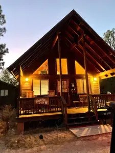 The perfect cozy cabin to get away and unwind.