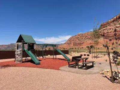 Brand new park in the neighborhood (2024) for kids to play!