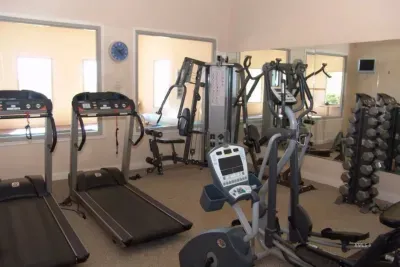 Community gym available for your use. 