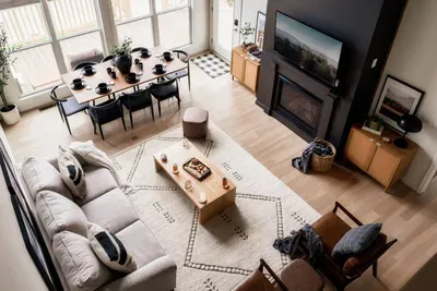 The Nordic Chalet is huge (over 3000+ square feet) Chalet but feels surprisingly cozy!