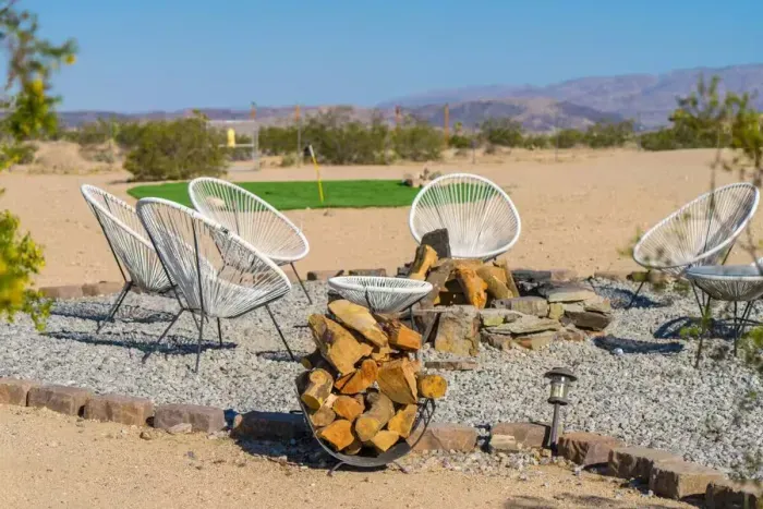 Outdoor Fire Pit Area