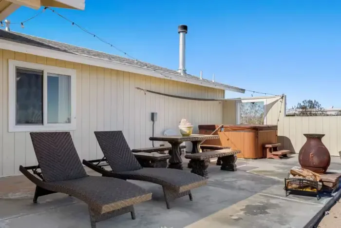 Patio with Hot Tub