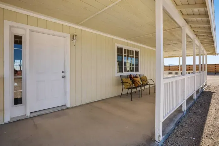 Front Porch with Seating