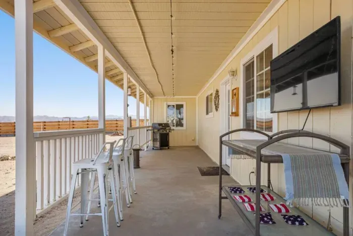 Front Porch with Seating