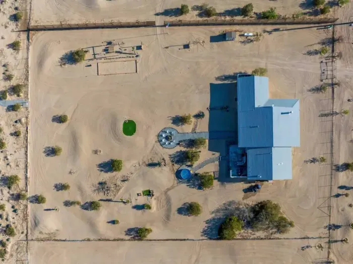 Aerial View of the Property