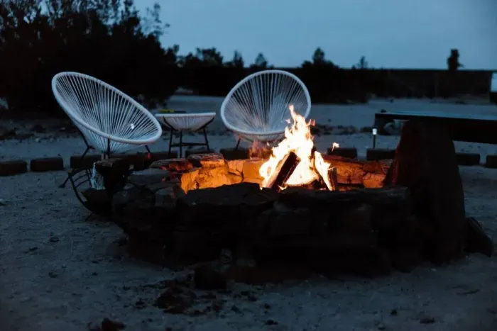 Outdoor Fire Pit Area