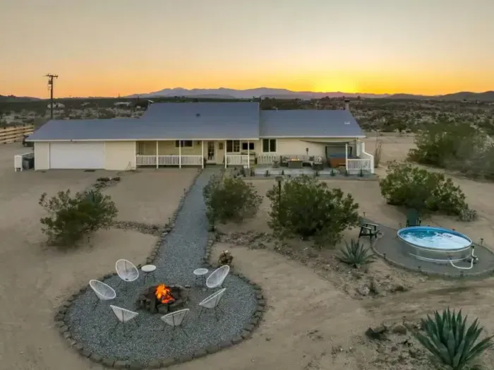 Aerial View of the Property